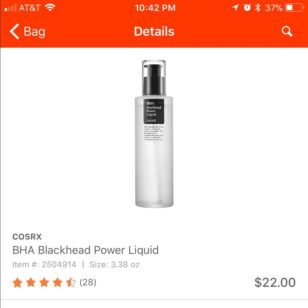 COSRX BHA Blackhead Power Liquid
